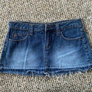 Paris Blues Denim miniskirt